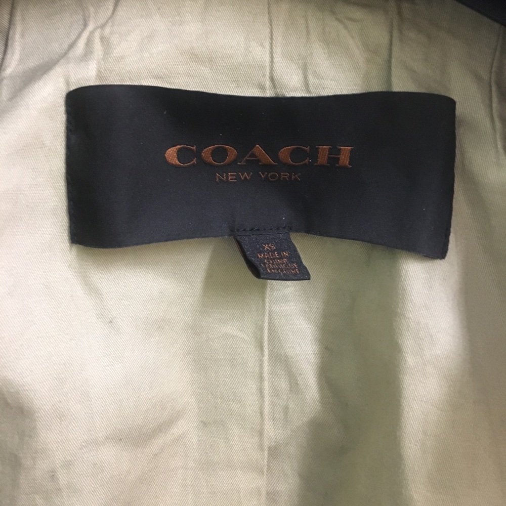 Coach Leather Jacket - image 3